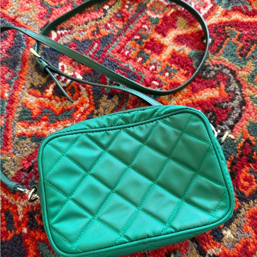 Prada Nylon Tessuto Impuntu Quilted Crossbody Bag - Picture 2 of 5